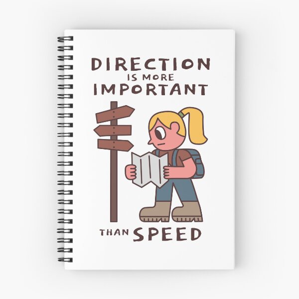 Item preview, Direction is more important than speed designed and sold by monkik.