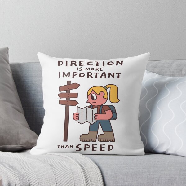 Item preview, Direction is more important than speed designed and sold by monkik.
