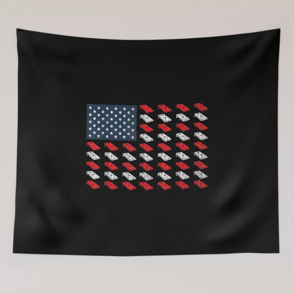 Item preview, Cornhole American Flag designed and sold by goombi-creative.