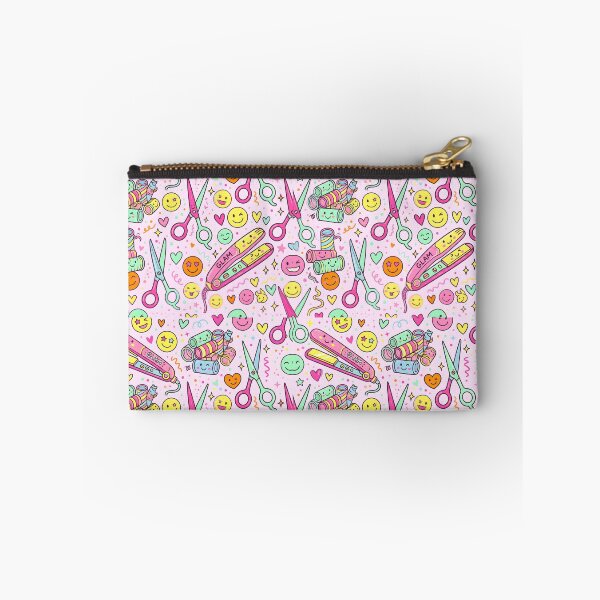 Item preview, Doodles of Hair Tools Seamless Pattern Kawaii Salon Care designed and sold by SplashTastic.