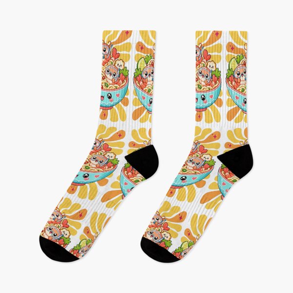 Item preview, Ramen Adventure Kawaii Shrimp Smiles designed and sold by Rosie's Wildflower Boutique.
