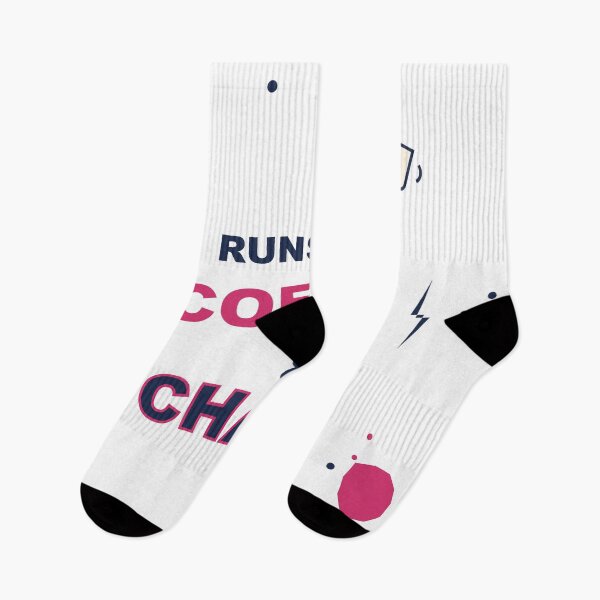 Item preview, Runs On Coffee And Chaos Funny Diagonal Energy Design designed and sold by Mega-Shopping.