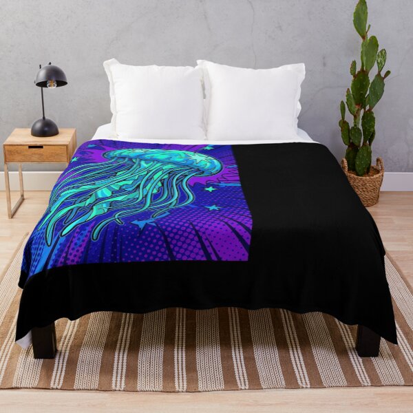 Item preview, Vibrant Jellyfish Pop Art designed and sold by A-M-G-Shop.