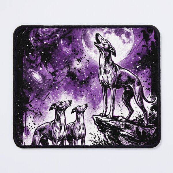 Item preview, Three Greyhounds Moon designed and sold by Steele-Art.