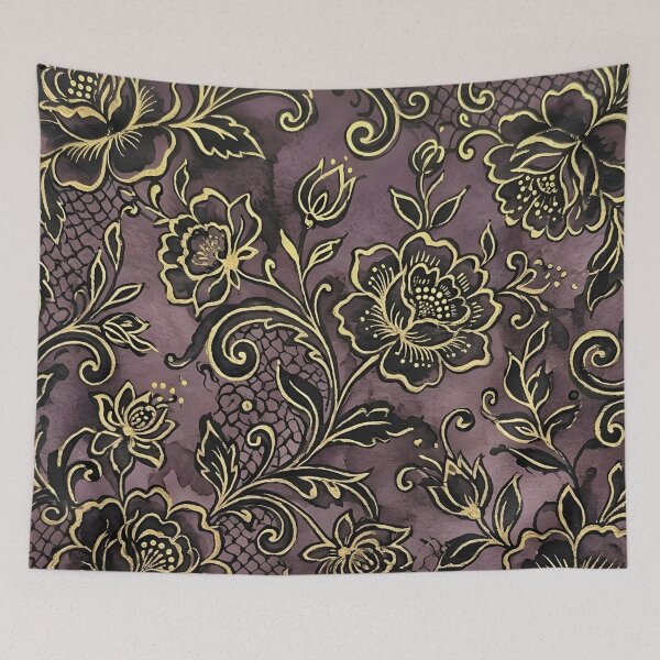 Item preview, Floral Lace Pattern  designed and sold by GraphicsClub.