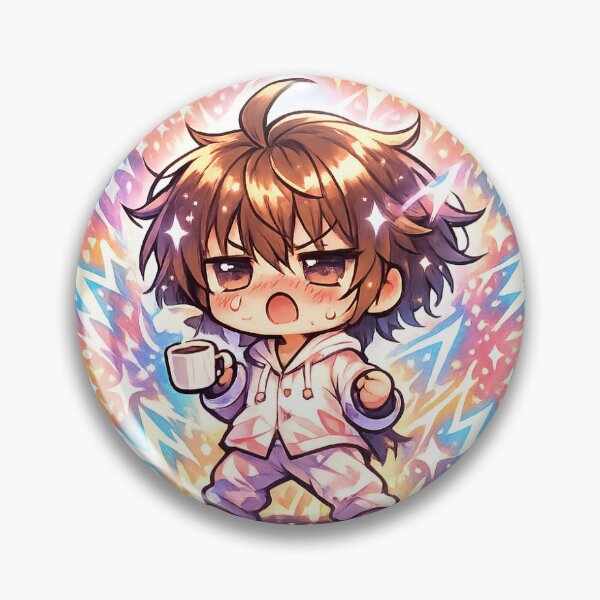 Item preview, Anime Power Up Monday Sticker Kawaii Motivation Humor for Students & Otakus designed and sold by CutePrintCorner.