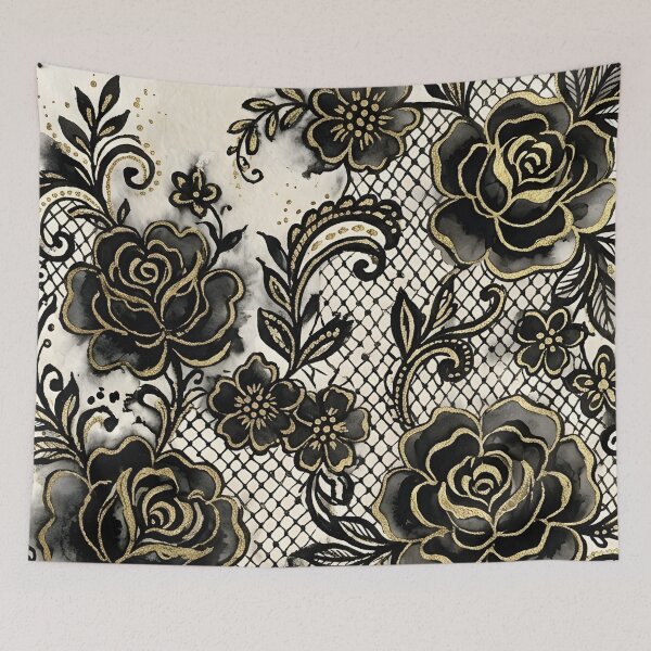 Item preview, Floral Lace Pattern  designed and sold by GraphicsClub.