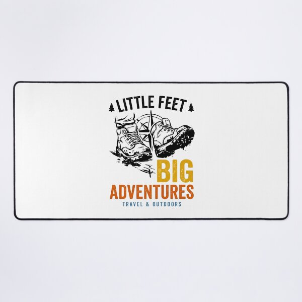 Item preview, Little Feet Big Adventures - Hiking & Outdoor Exploration designed and sold by BumbleBloom7.