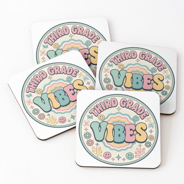 Item preview, Retro Third Grade Vibes Groovy Pastel Smiley Teacher designed and sold by FestivityFinds.