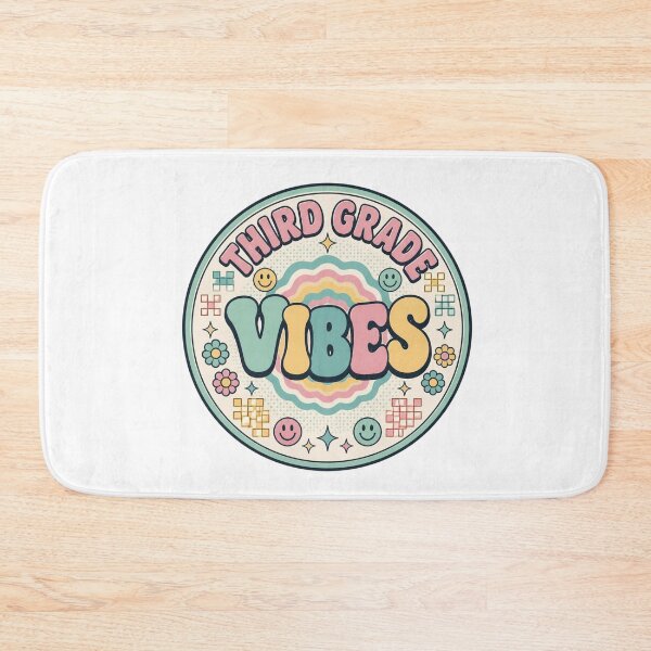 Item preview, Retro Third Grade Vibes Groovy Pastel Smiley Teacher designed and sold by FestivityFinds.
