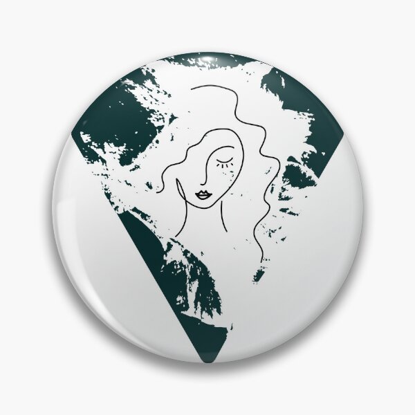 Item preview, Unapologetically Me - Woman Portrait in Lion Silhouette Line Art designed and sold by TheCnvsstdFinds.