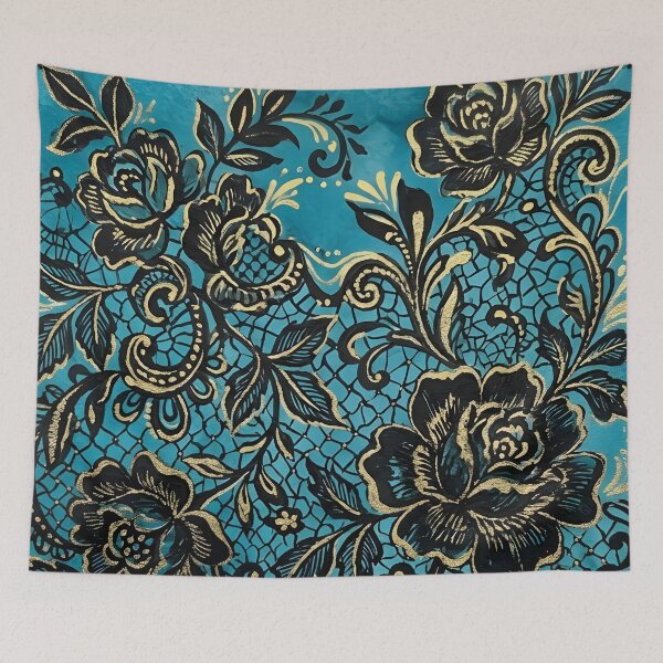 Item preview, Floral Lace Pattern  designed and sold by GraphicsClub.
