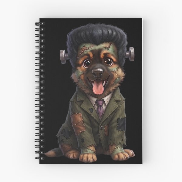 Item preview, Cute German Shepherd Puppy Frankenstein Costume Halloween designed and sold by SilentFlower.