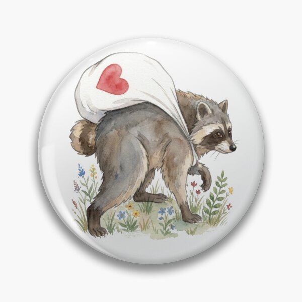 Item preview, Jimothy the unique Racoon comes to spreading love designed and sold by Woketoon.