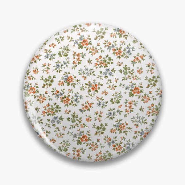 Item preview, 40s style Ditsy Floral muted color designed and sold by PureVintageLove.