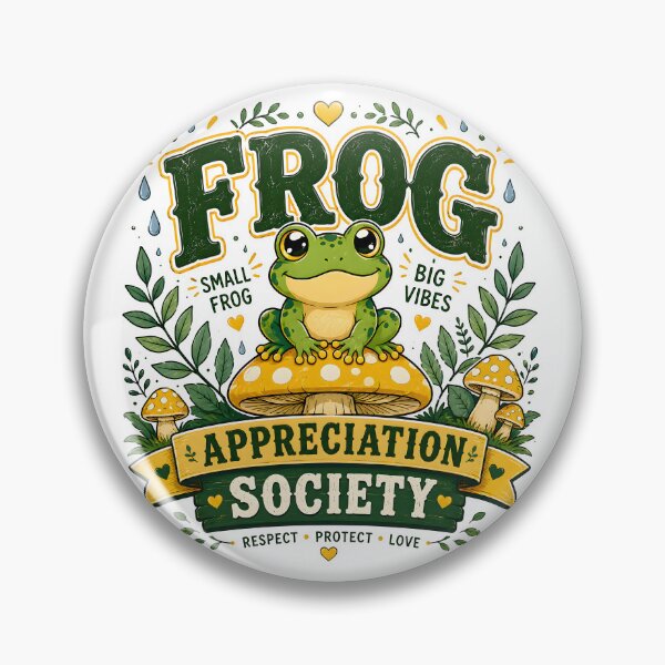 Item preview, cute frogs, frog gifts, frog illustration, frog decor, frog lover designed and sold by TrueArtVibes.