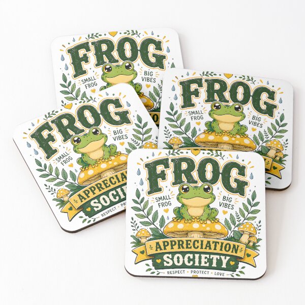 Item preview, cute frogs, frog gifts, frog illustration, frog decor, frog lover designed and sold by TrueArtVibes.
