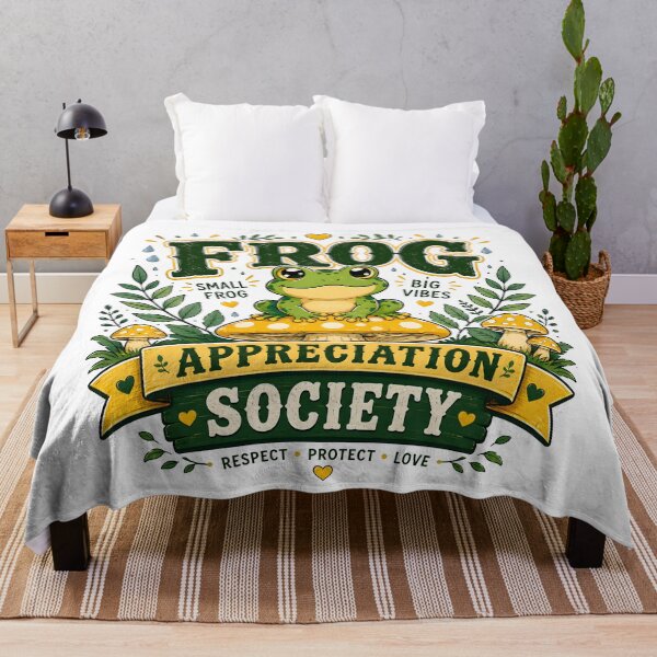 Item preview, cute frogs, frog gifts, frog illustration, frog decor, frog lover designed and sold by TrueArtVibes.