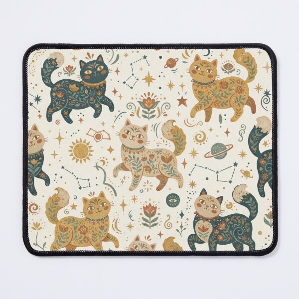 Item preview,     Celestial Folk Cat Pattern designed and sold by Iampoji.
