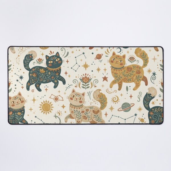 Item preview,     Celestial Folk Cat Pattern designed and sold by Iampoji.
