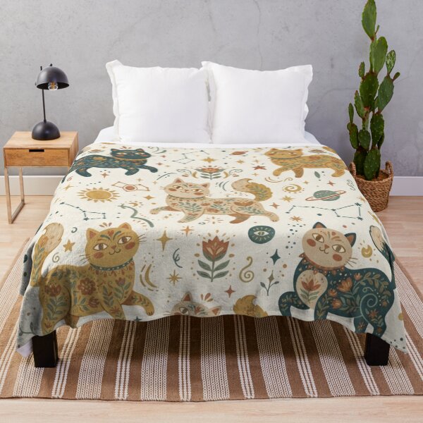 Item preview, Celestial Folk Cat Pattern designed and sold by Iampoji.