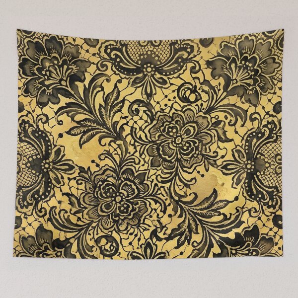 Item preview, Floral Lace Pattern  designed and sold by GraphicsClub.