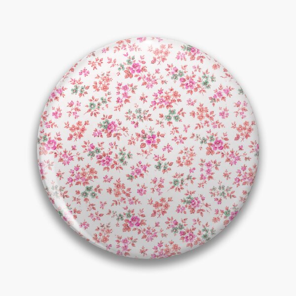 Item preview, 40s style Ditsy Floral pink palette designed and sold by PureVintageLove.