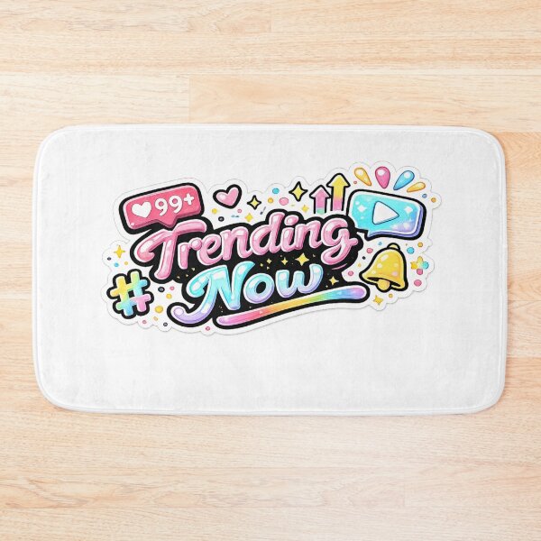 Item preview, Trending Now Funny Sticker  Viral Social Media Quote  Content Creator Typography  designed and sold by MR4me.