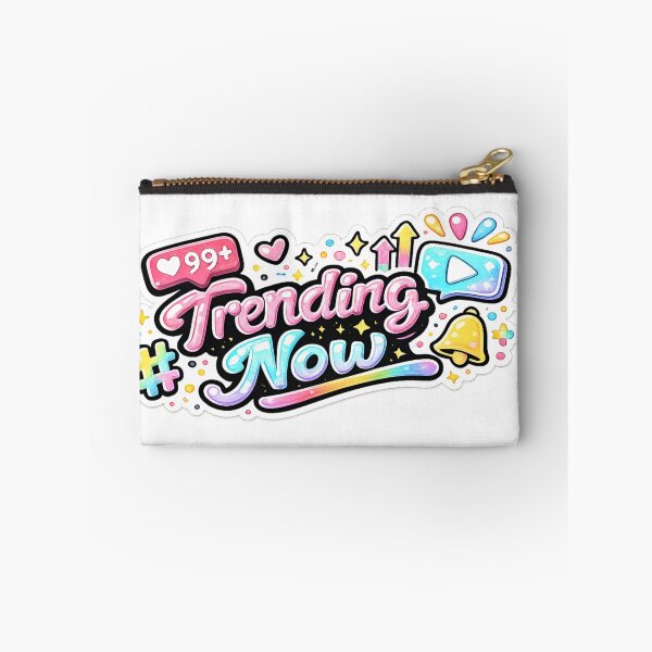 Item preview, Trending Now Funny Sticker  Viral Social Media Quote  Content Creator Typography  designed and sold by MR4me.