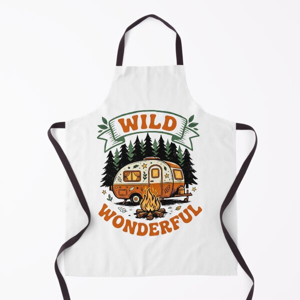 Item preview, Wild & Wonderful Vintage Camper Campfire designed and sold by BumbleBloom7.