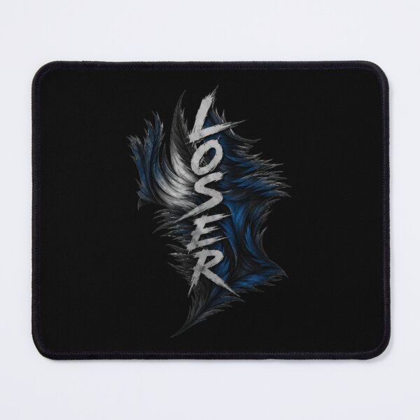 Item preview, Loser Sad Boy Aesthetic Dark Feathered Wings designed and sold by Shakhbata-1.