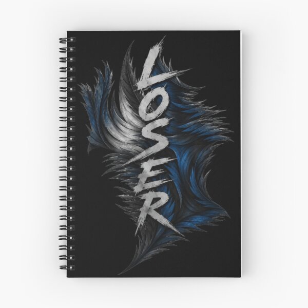 Item preview, Loser Sad Boy Aesthetic Dark Feathered Wings designed and sold by Shakhbata-1.