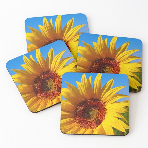 Item preview, Bees on a Sunflower designed and sold by Frankies-Place.