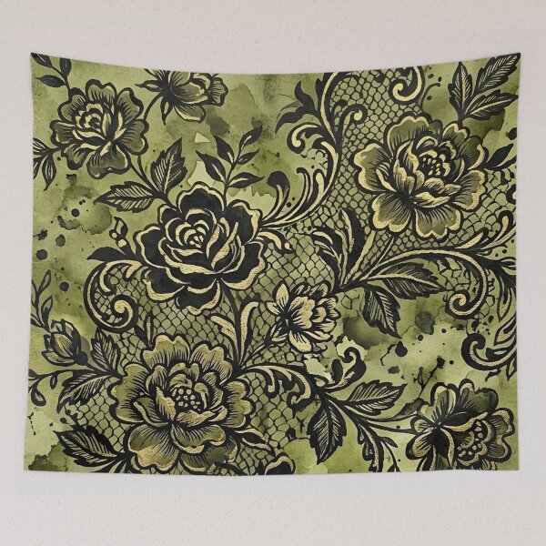 Item preview, Floral Lace Pattern  designed and sold by GraphicsClub.
