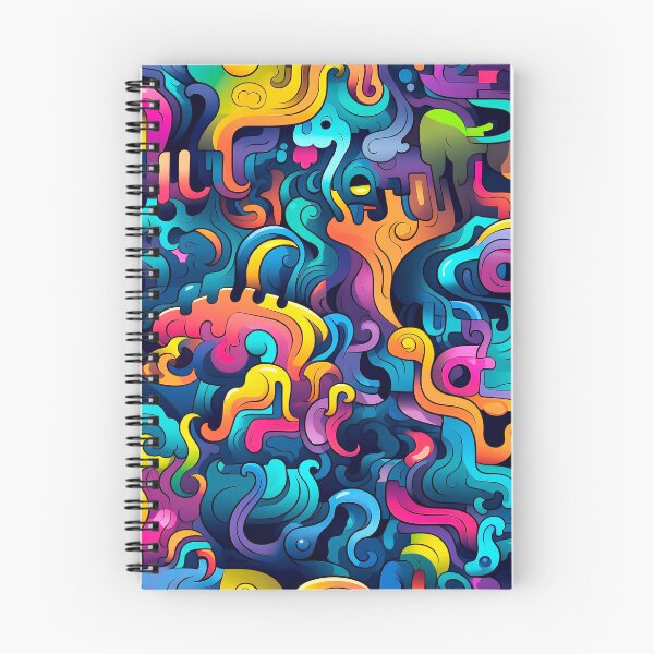 Item preview, Graffiti-Inspired Vibrant Colorful Abstract Shapes Designs Art  designed and sold by DEC02.