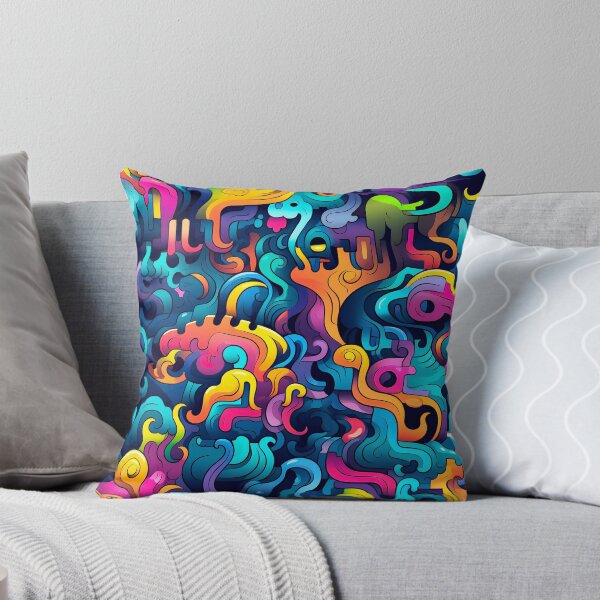 Item preview, Graffiti-Inspired Vibrant Colorful Abstract Shapes Designs Art  designed and sold by DEC02.
