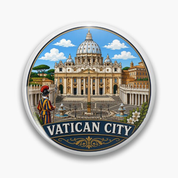 Item preview, Vatican City, St. Peter's Basilica designed and sold by Myra365Art.