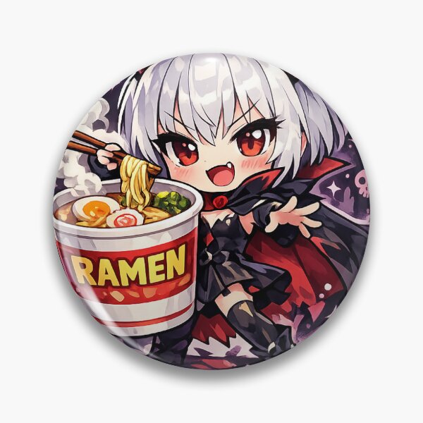 Item preview, Villain Arc Ramen Sticker Kawaii Anime Meme for Otakus & Instant Noodle Lovers designed and sold by CutePrintCorner.