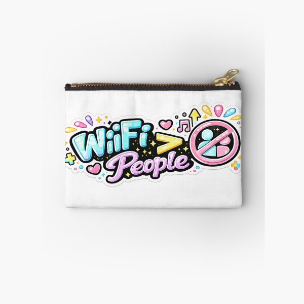 Item preview, WiFi  People Funny Sticker  Introvert Meme  Internet Humor Typography  designed and sold by MR4me.