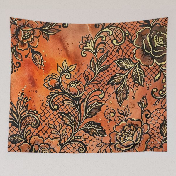 Item preview, Floral Lace Pattern  designed and sold by GraphicsClub.