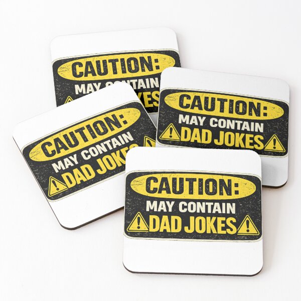 Item preview, Caution: May Contain Dad Jokes designed and sold by honighase.
