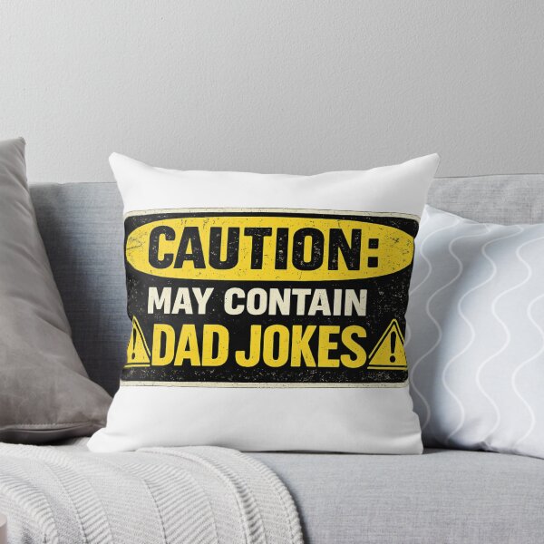Item preview, Caution: May Contain Dad Jokes designed and sold by honighase.