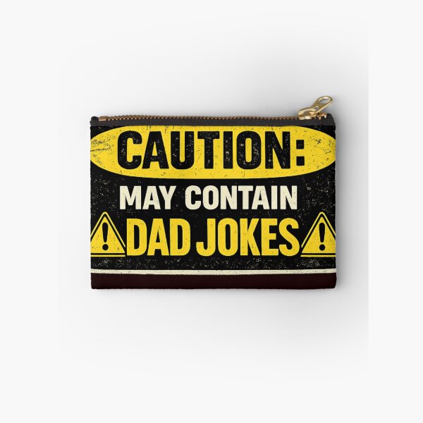 Item preview, Caution: May Contain Dad Jokes designed and sold by honighase.
