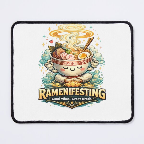 Item preview, Ramenifesting Good Vibe Good Broth Funny Ramen Manifesting Food Humor Gift designed and sold by SHREE ART STUDIO.