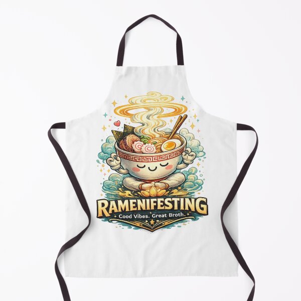 Item preview, Ramenifesting Good Vibe Good Broth Funny Ramen Manifesting Food Humor Gift designed and sold by SHREE ART STUDIO.