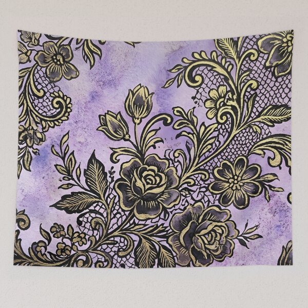 Item preview, Floral Lace Pattern  designed and sold by GraphicsClub.