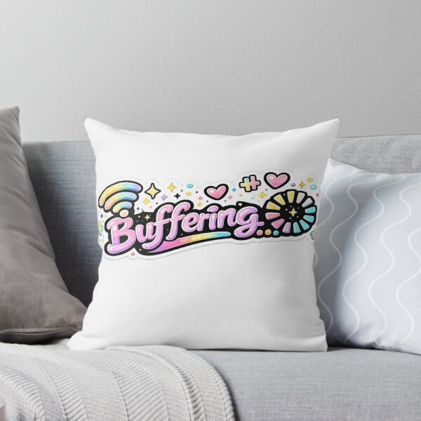Item preview, Buffering...Funny Sticker  Loading Meme  Internet & Tech Humor Typography  designed and sold by MR4me.