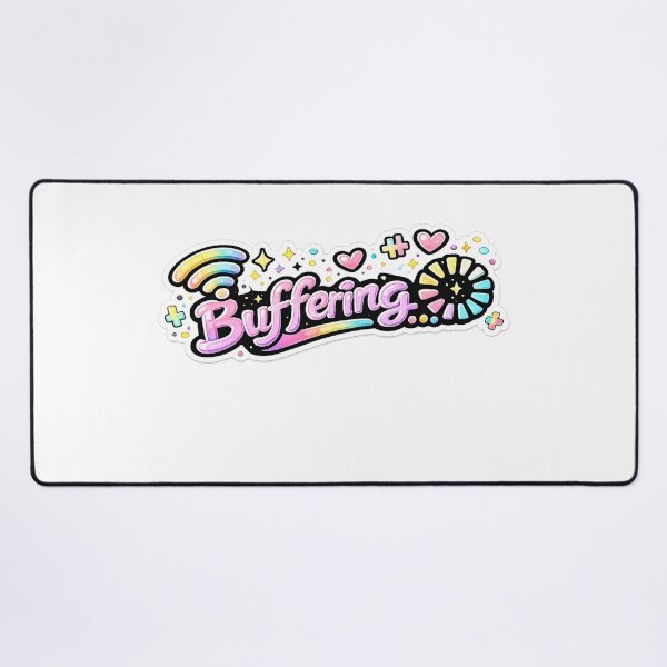 Item preview, Buffering...Funny Sticker Loading Meme Internet & Tech Humor Typography designed and sold by MR4me.