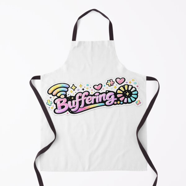 Item preview, Buffering...Funny Sticker Loading Meme Internet & Tech Humor Typography designed and sold by MR4me.