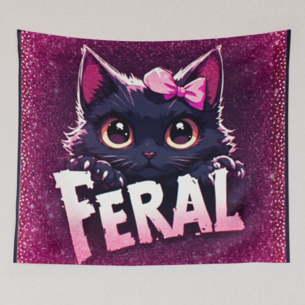Item preview, Feral designed and sold by Squeekie D's Silly Tees.